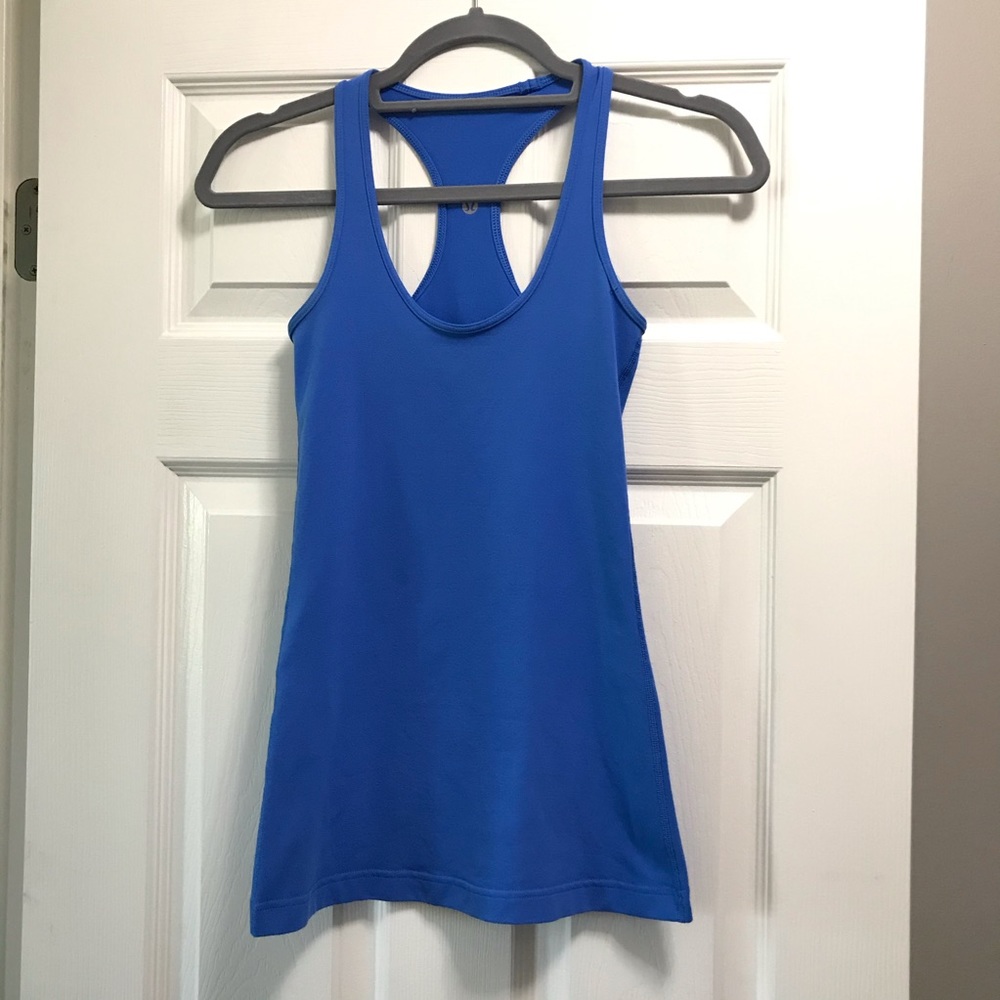 blue lululemon cool racerback